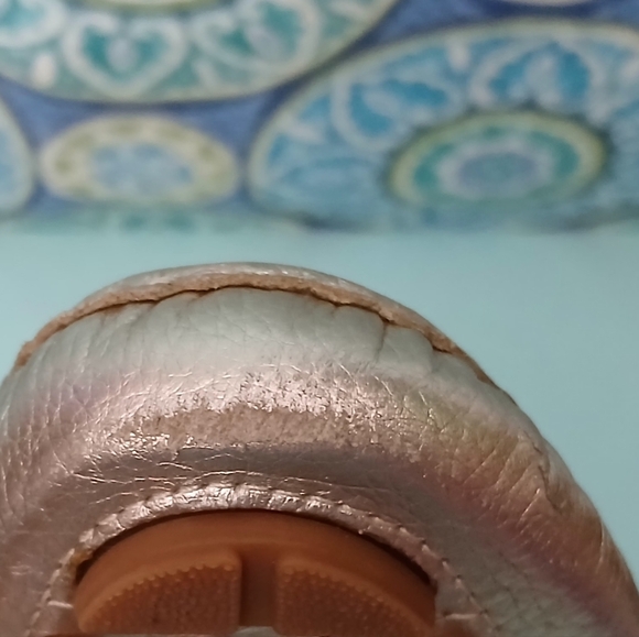 Jack Rogers Metallic Slip-On Loafers with Moccasin Stitching - Picture 9 of 9